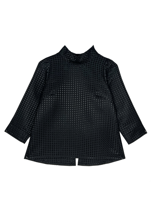 BURU x Mary Orton Mod Top - Black Dot