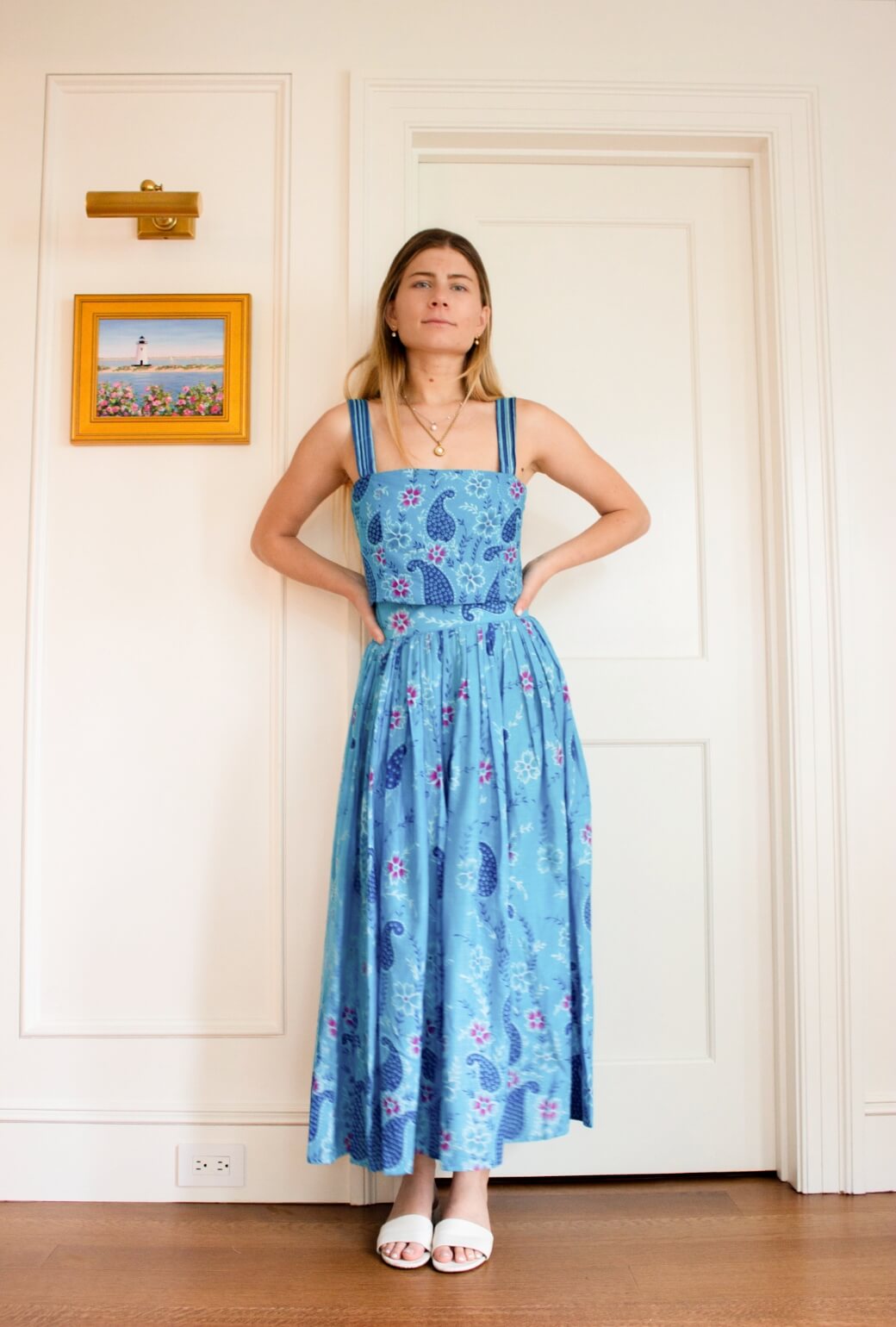 Buru x TCC Bella Bustier - Blue Tapestry – BURU