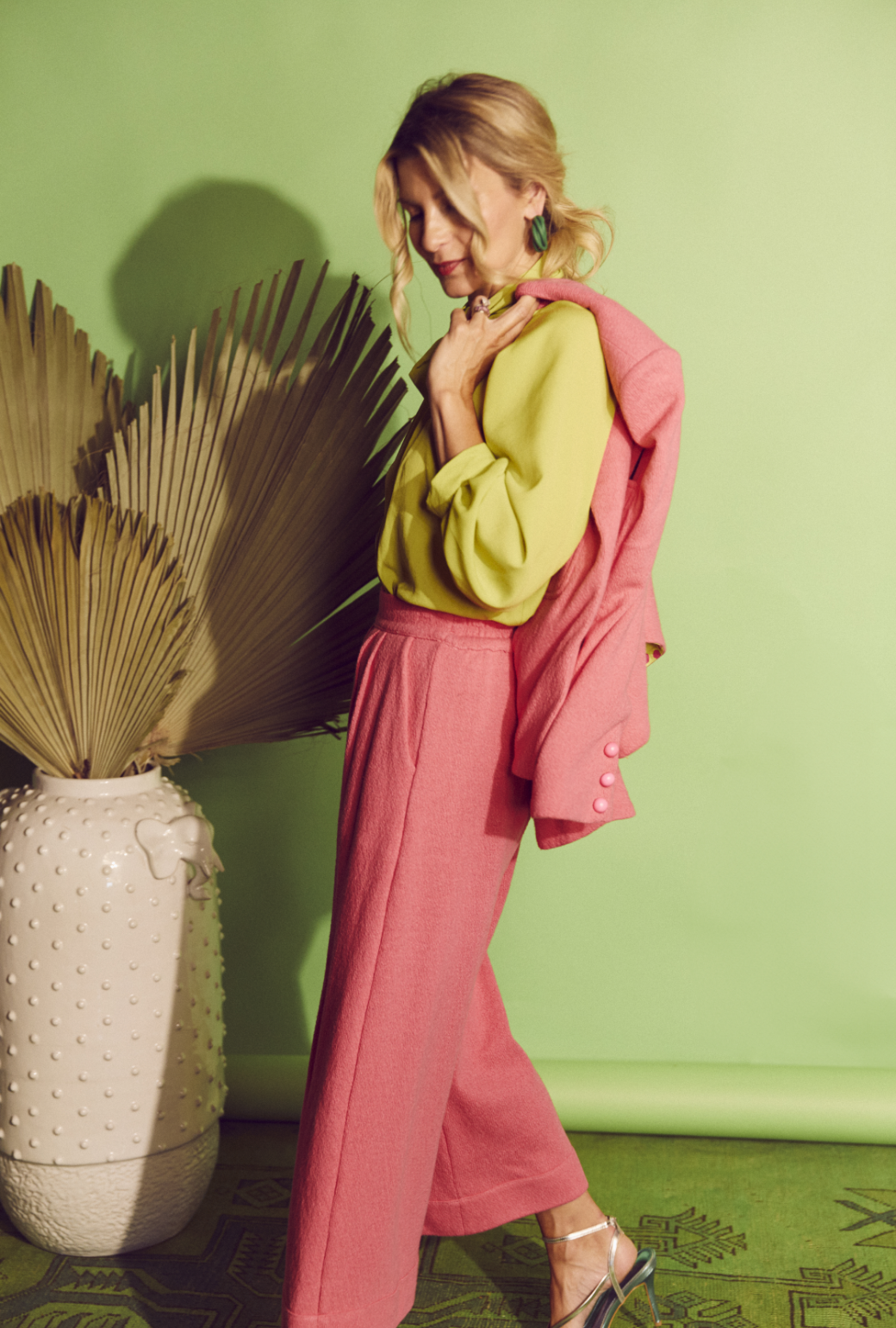 SAMPLE - Big 10 Everyday Knit Suit - Bubblegum Knit