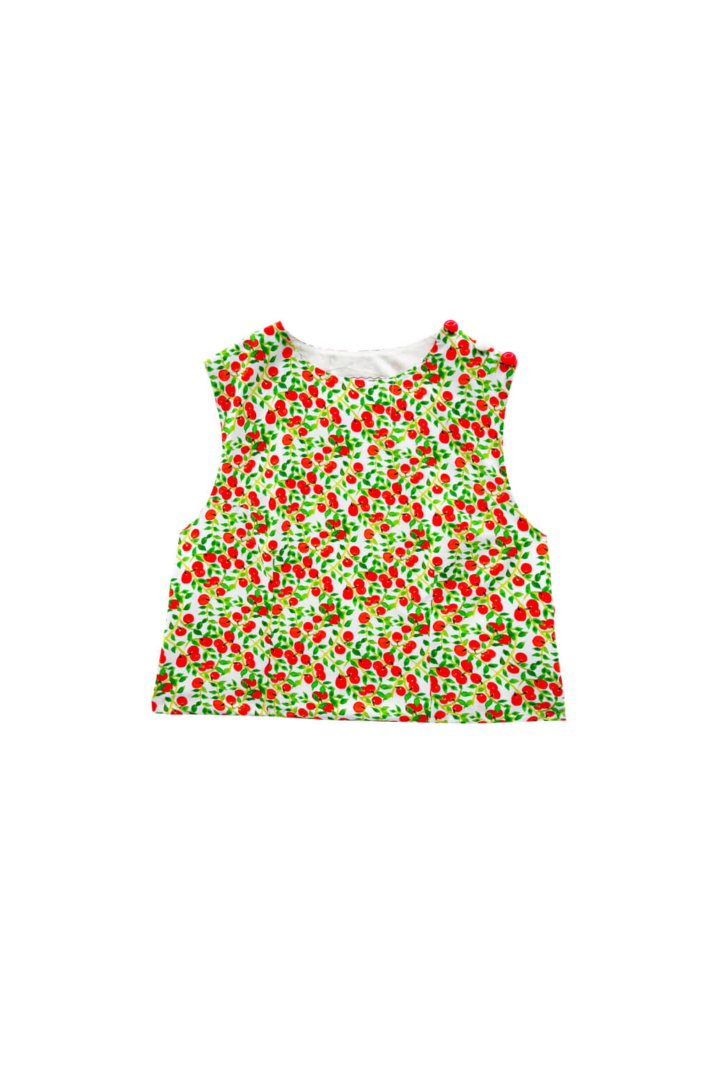 Button Box Top - Oranges