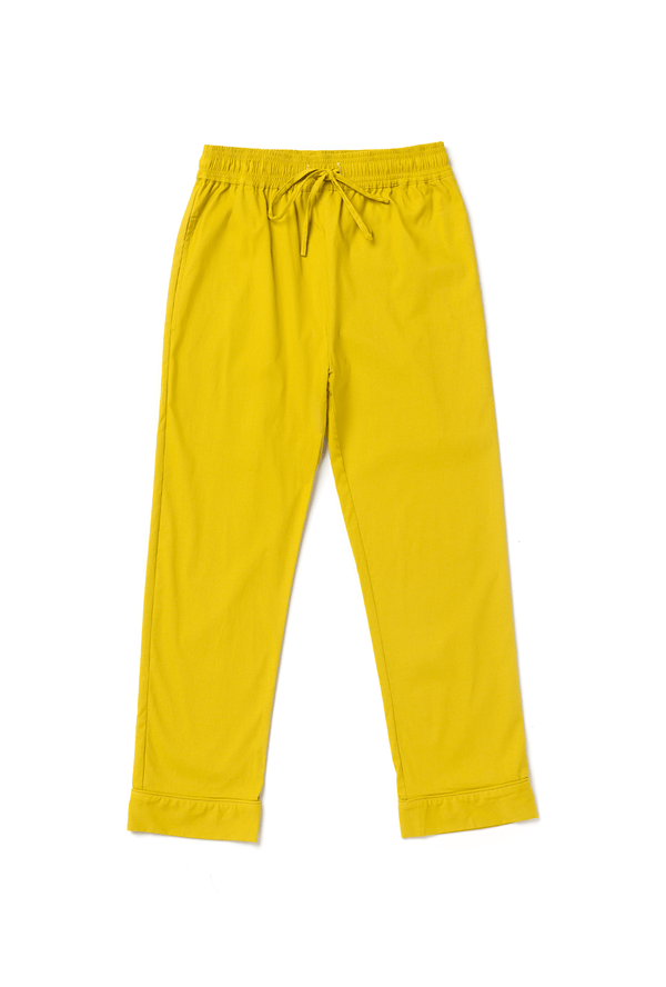 Everyday Pants - Chartreuse Knit