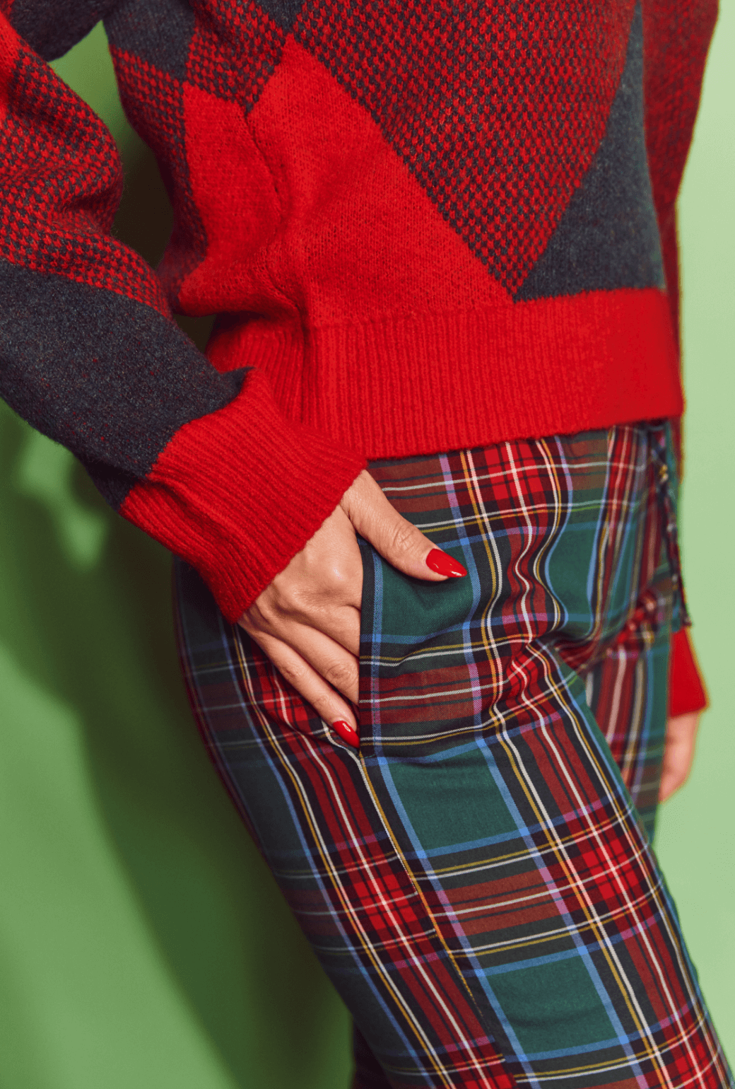 Everyday Pants - Tartan Plaid