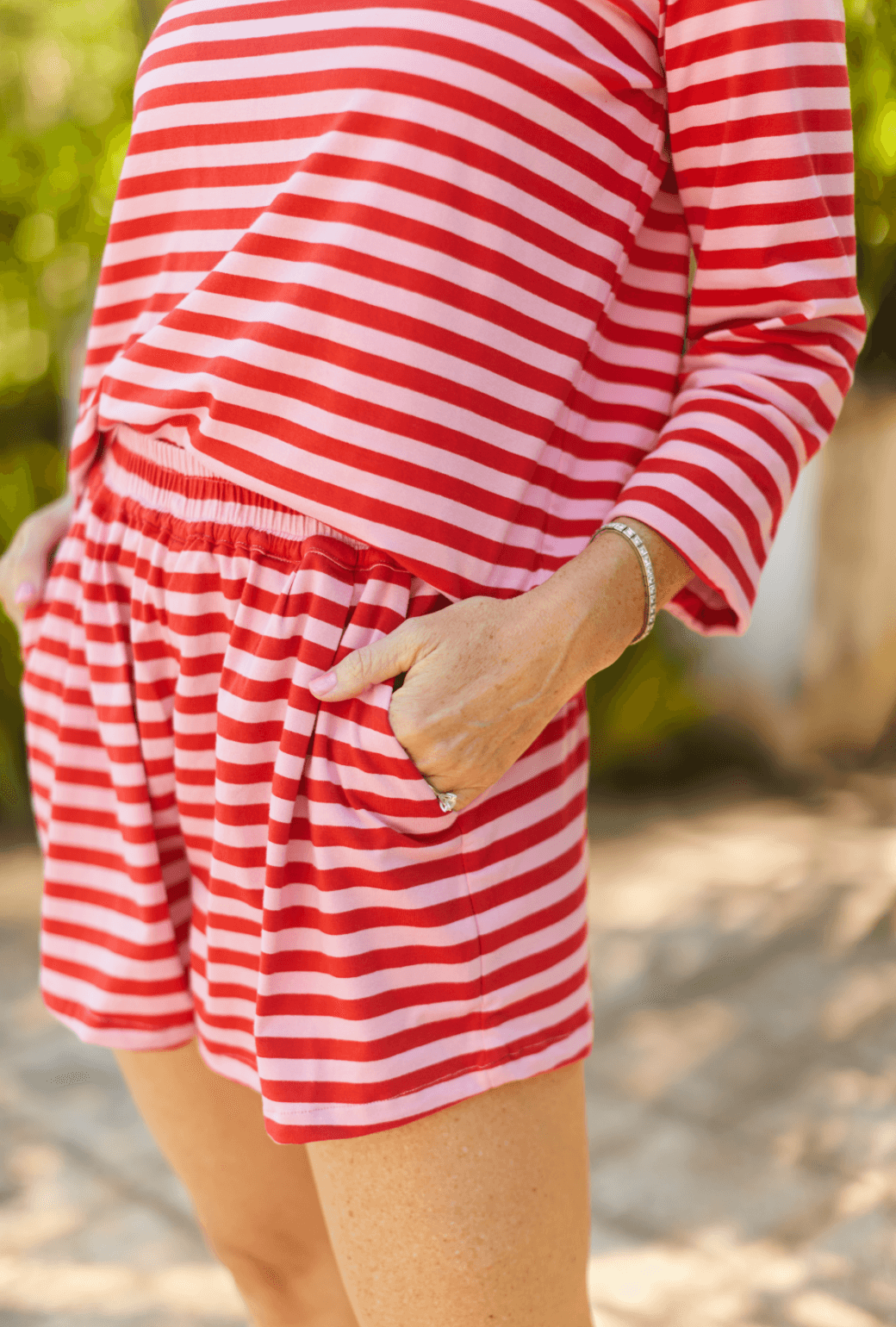 Everyday Shorts - Pink & Red