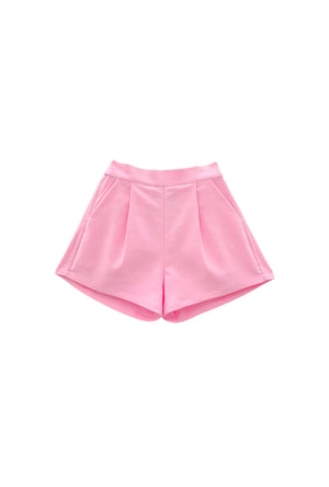 Flat Front Everyday Shorts - Pink