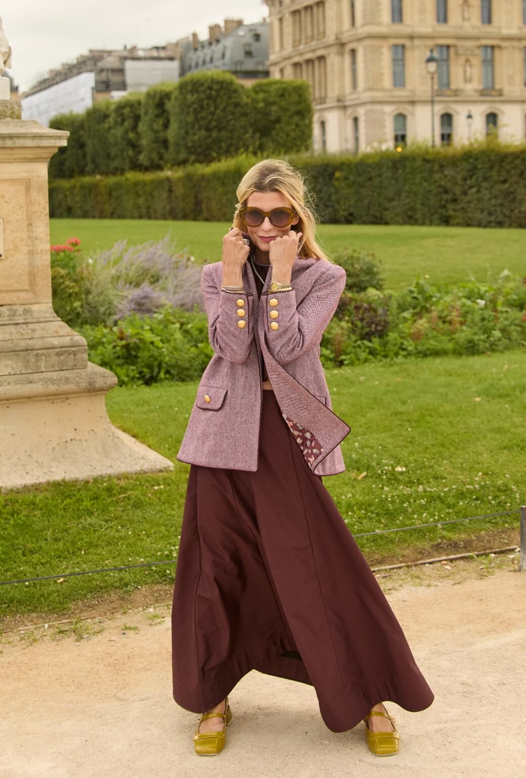 Guest Skirt - Chocolate Taffeta