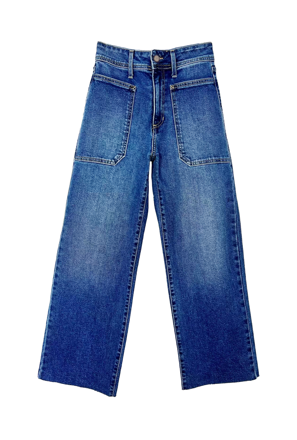 High Rise Sailor Jeans - Dark Denim