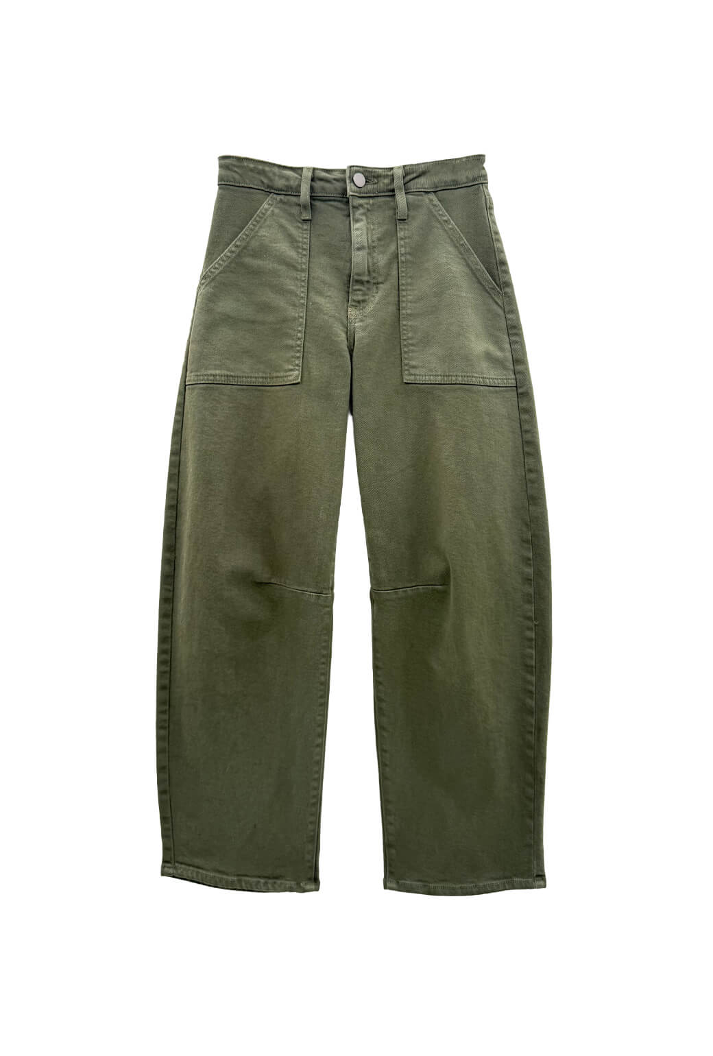 Horseshoe Jeans with Pockets - Olive
