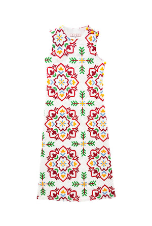 Jackie Dress Tea Length - Cross Stitch