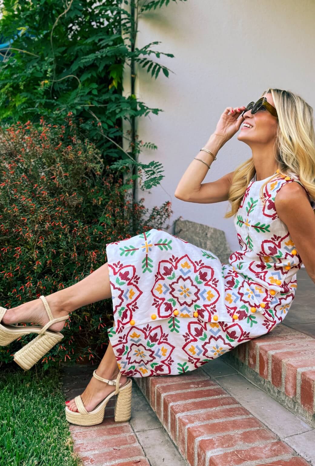 Jackie Dress Tea Length - Cross Stitch