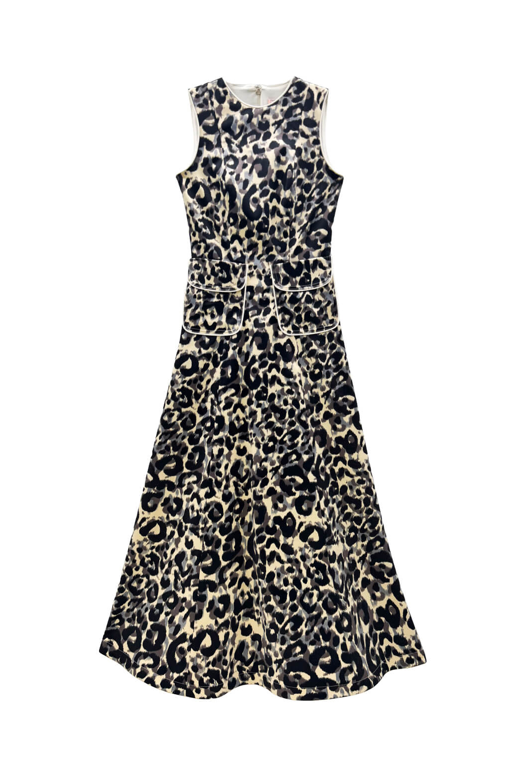 Kelly Gown MIDI - Leopard