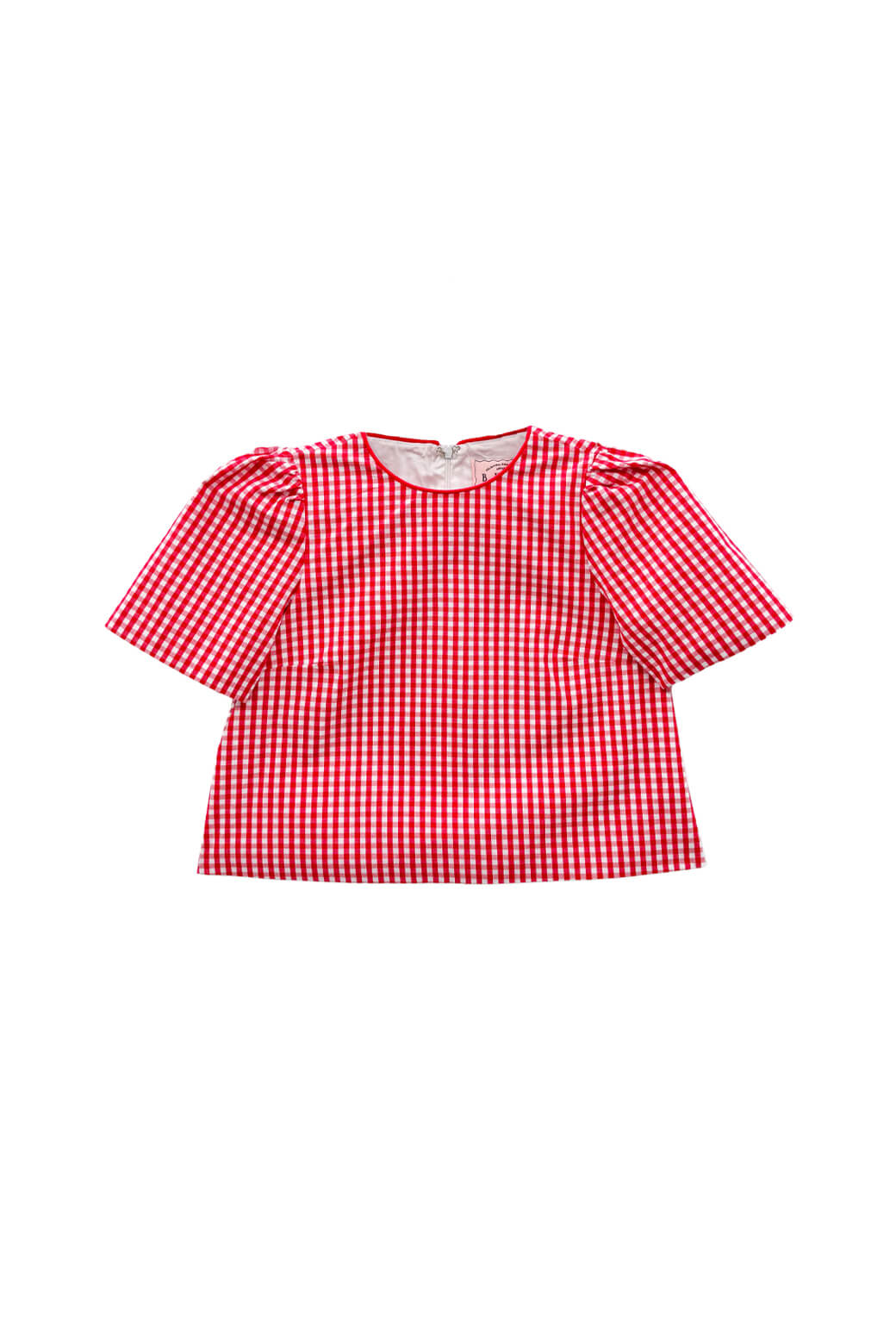 Buru x Val Lee Top - Red Gingham