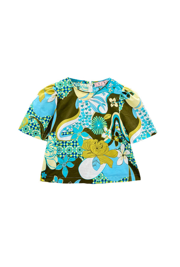 Lee Top - Retro Floral