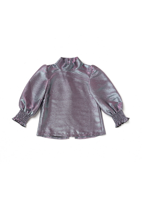 SAMPLE - Long Sleeve Mod Top - Iridescent