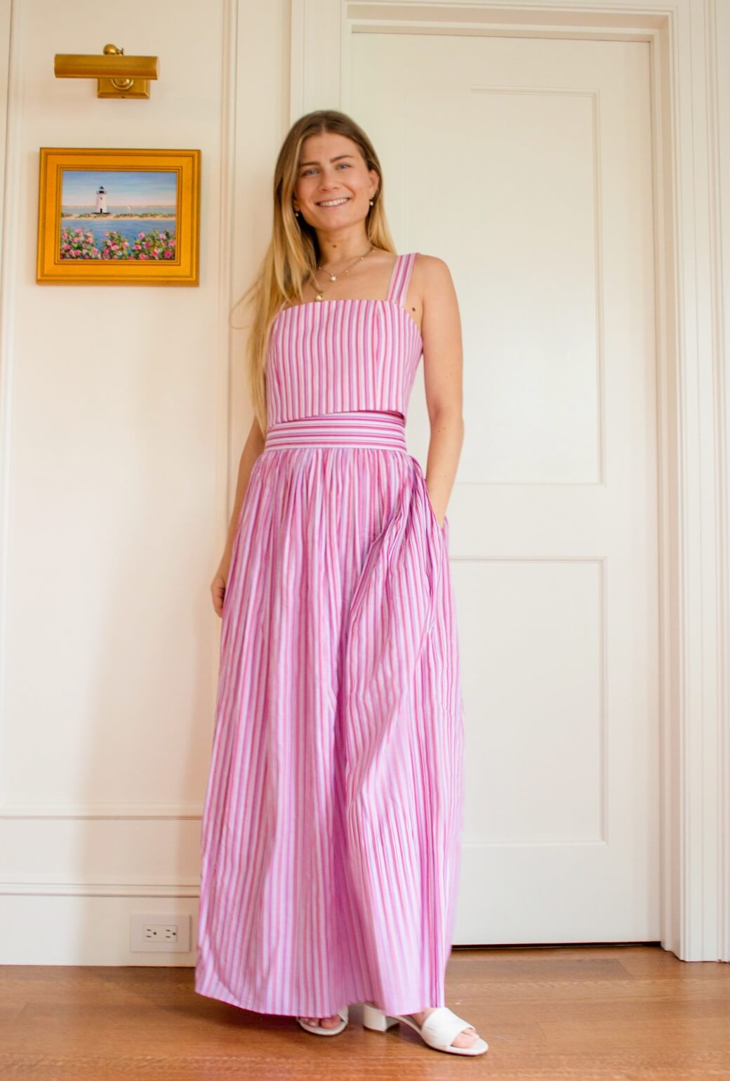 Buru x TCC Marilyn Skirt Maxi - Pink & Purple Stripe – BURU