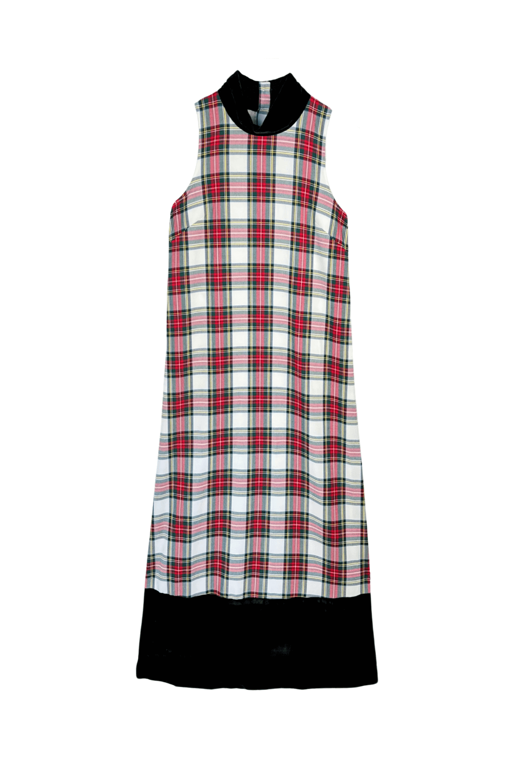 SAMPLE* - Maxi Mod Dress - Dress Stewart Plaid BURU SAMPLE* - Maxi Mod Dress - Dress Stewart Plaid BURU