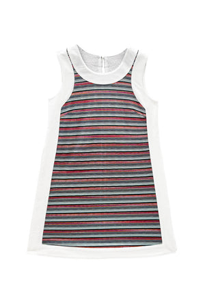 Mini Bermuda Top - 70's Stripe