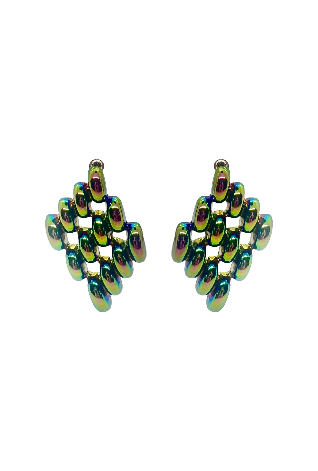 Off the Grid Earrings - Iridescent