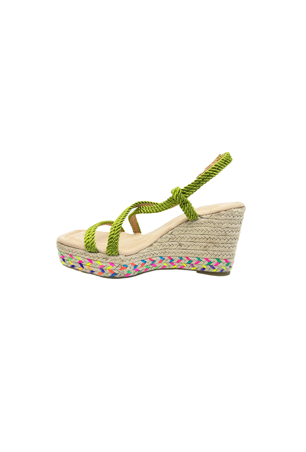 Rope Espadrilles - Lime