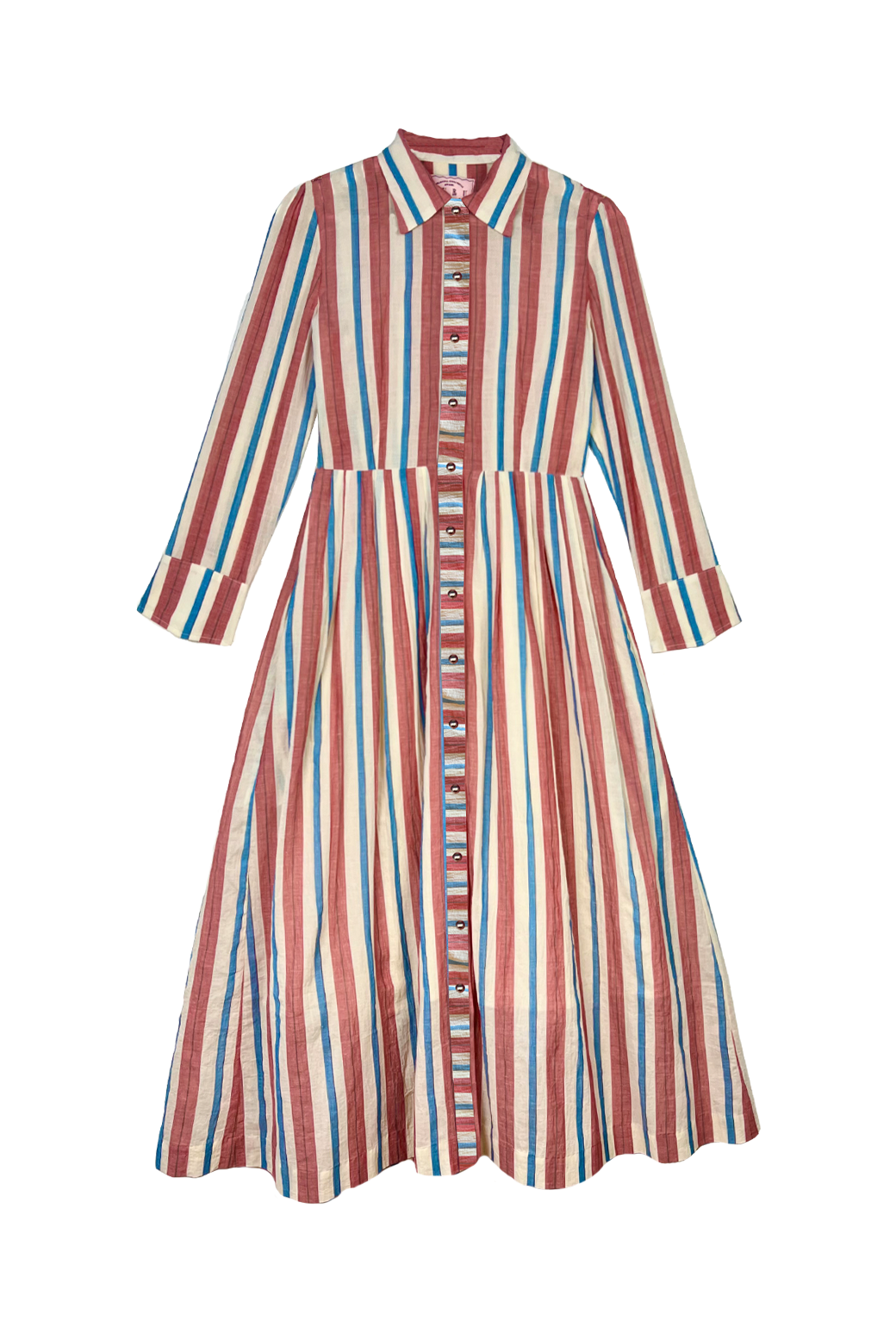 Buru x Jaimie Dewberry Shirtdress - RWB Stripe