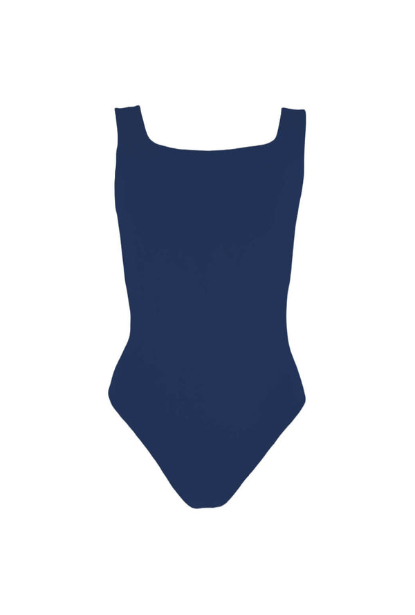 Sleeveless Body Suit - Navy