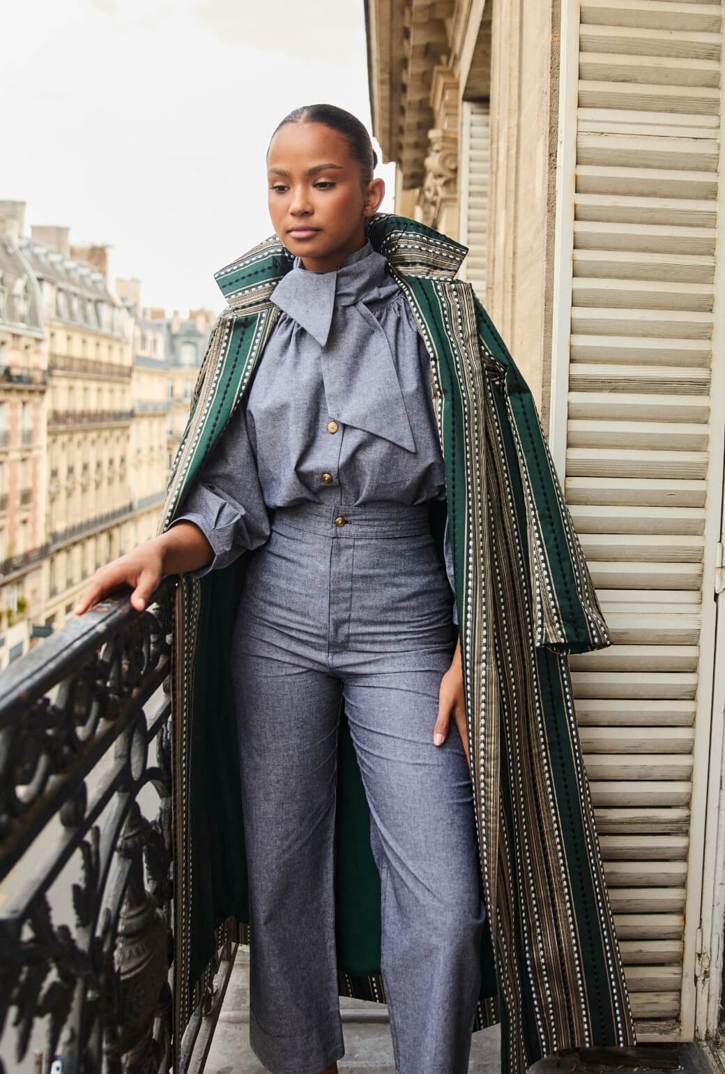 The Charlie Pant - Black Oxford