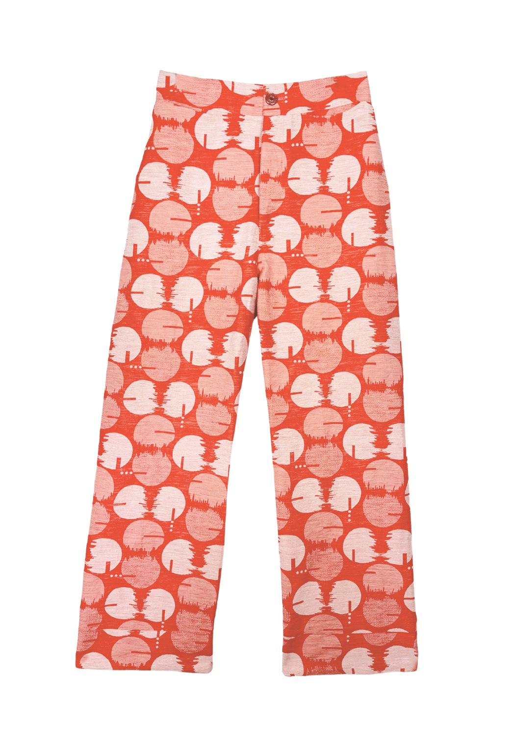 【BAON】Catto Bijo Color Cotton Pants The Charlie Pant - Tomato Jacquard Dot – BURU