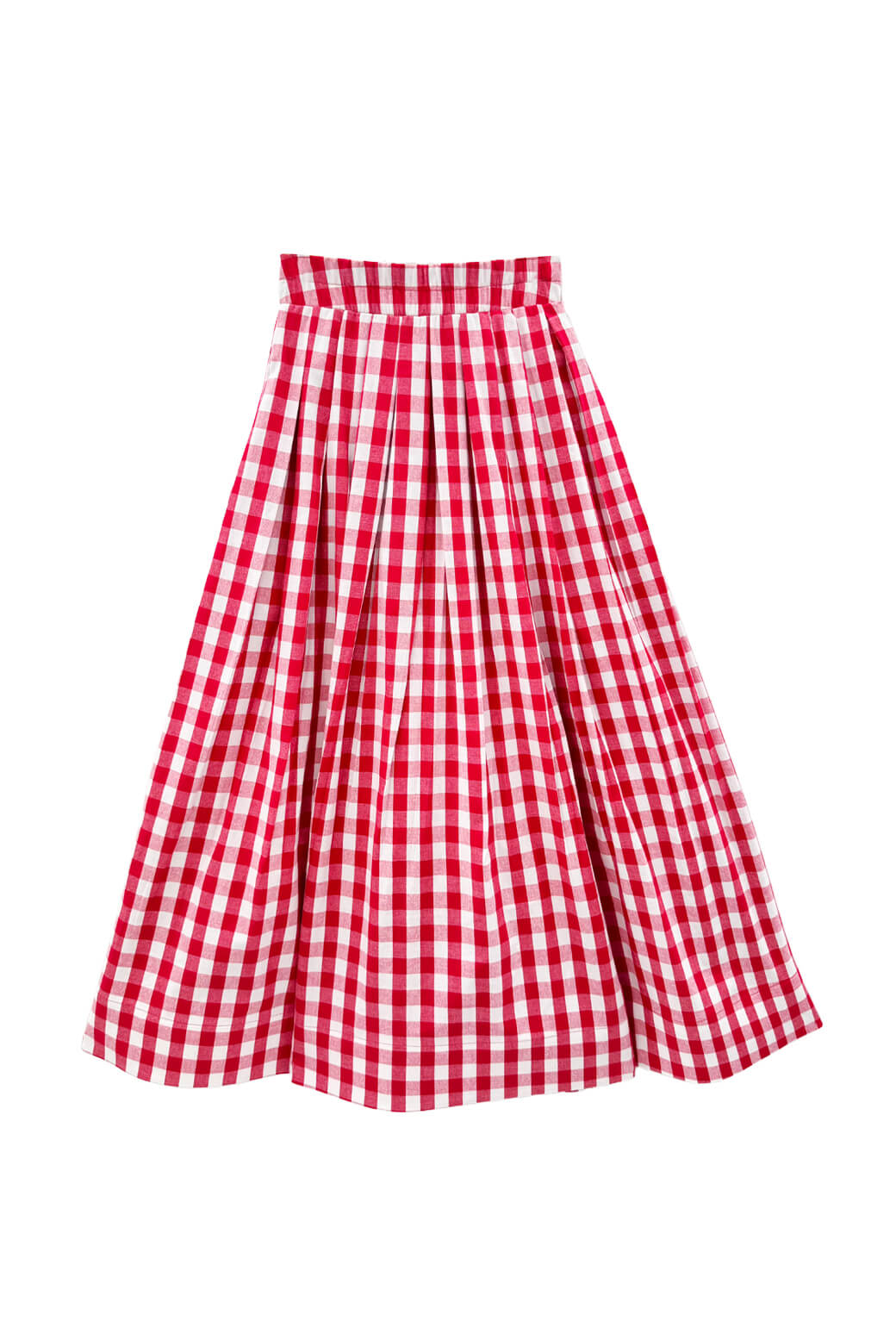 Buru x Val The Gen Skirt - Red Gingham