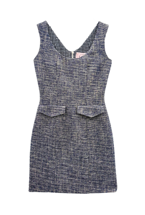 The Joan Jumper - Navy Tweed