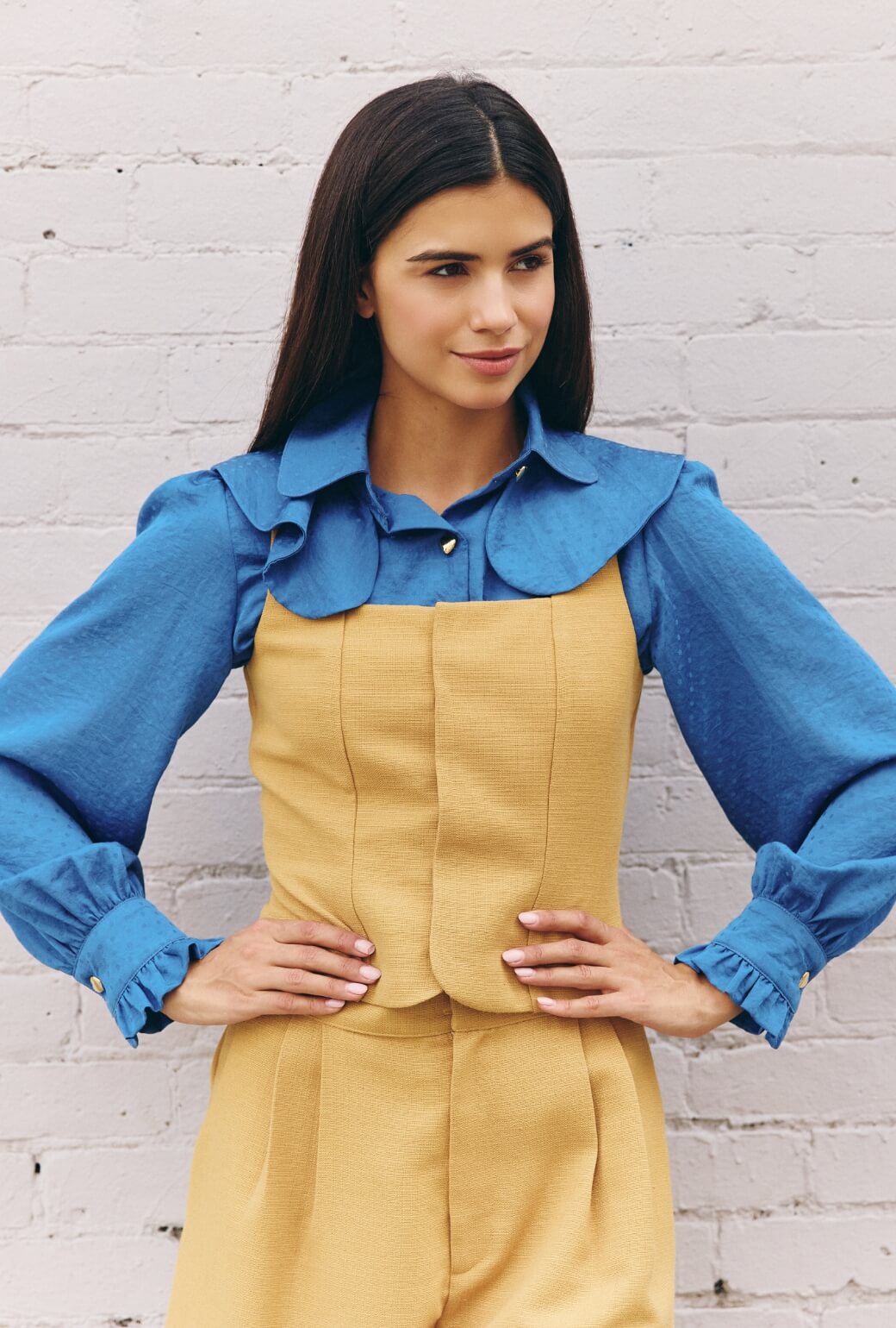 The Keaton Vest - Marigold