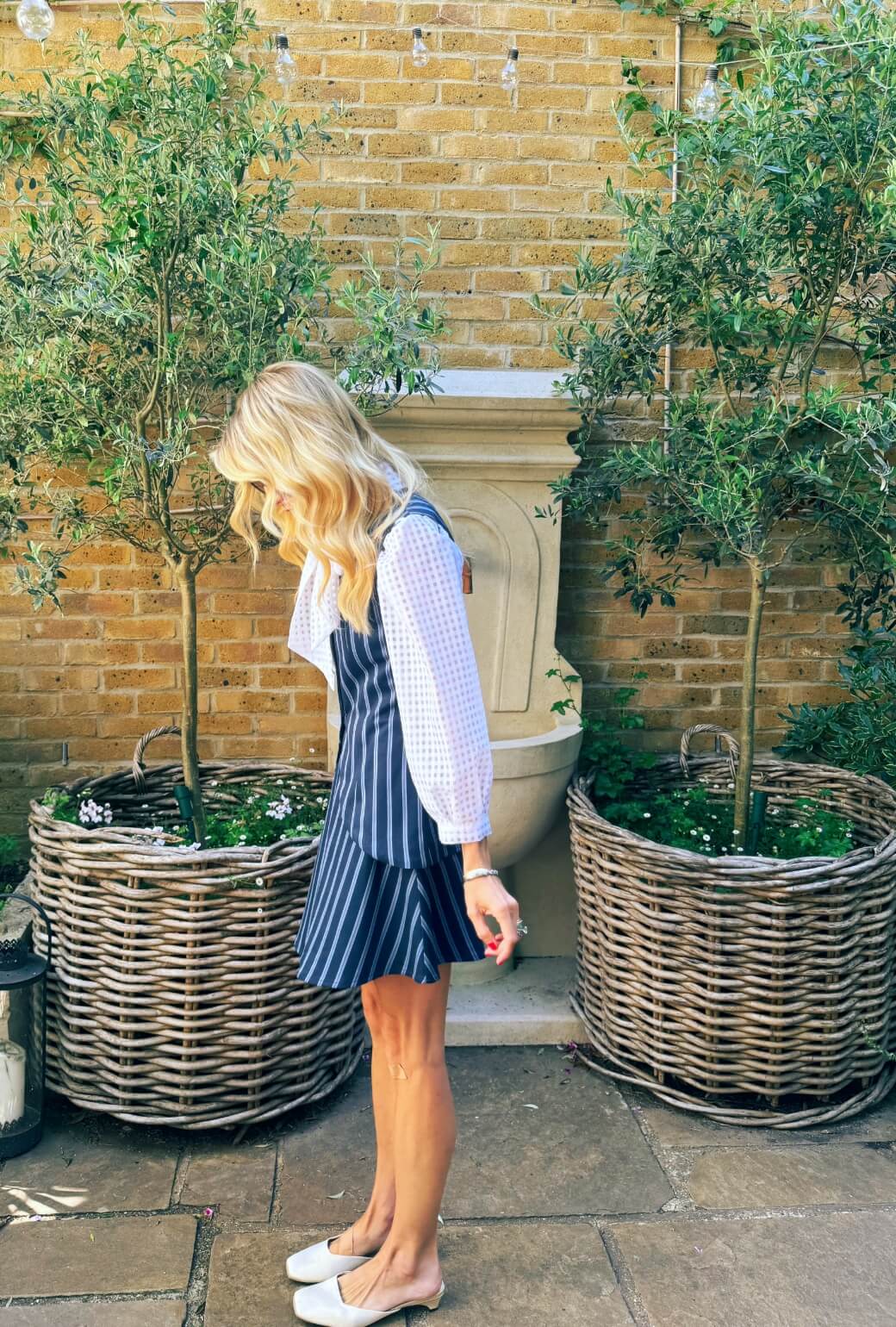 The Laura Mini - Dewberry Stripe