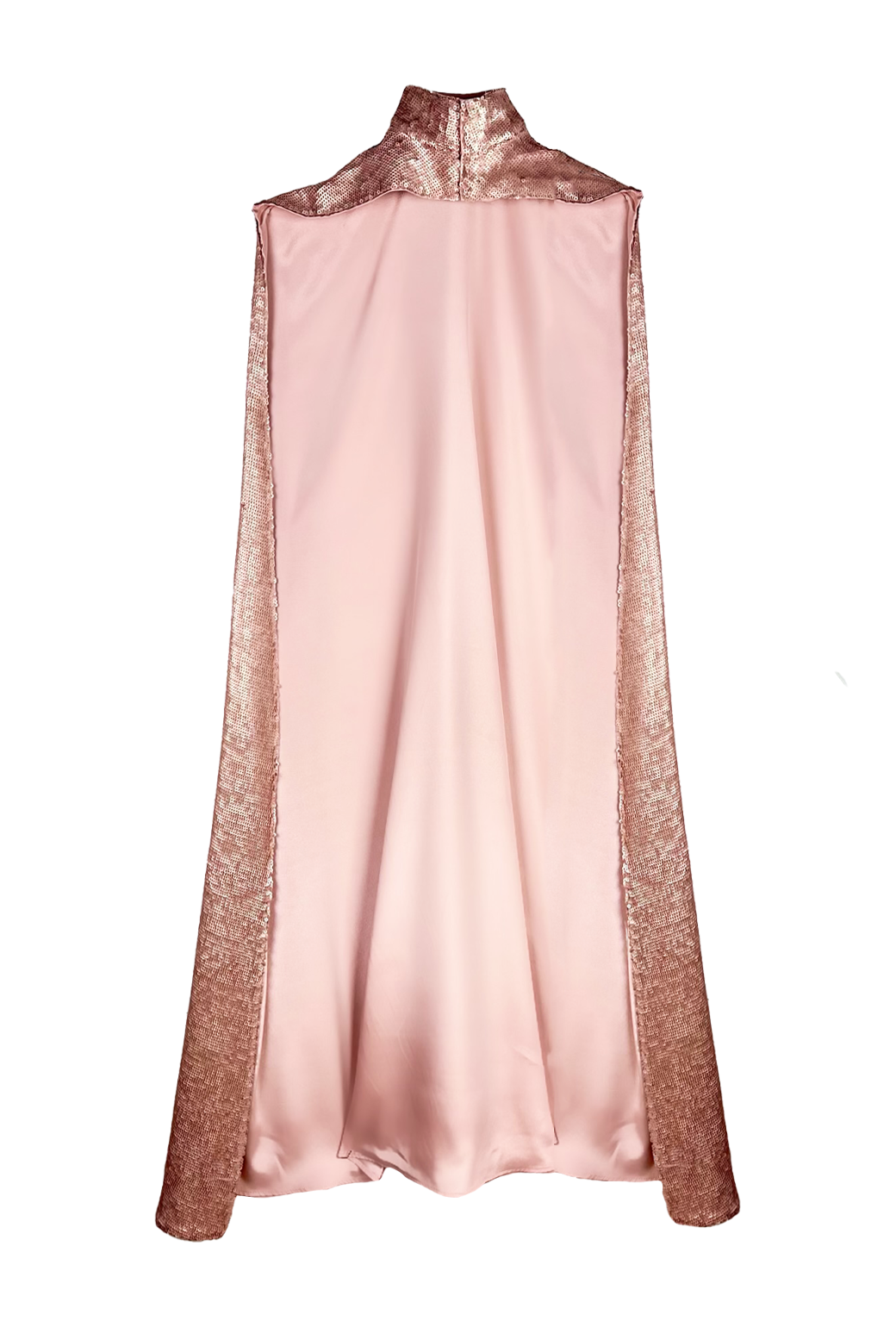 The Mona Cape - Blush Sequins