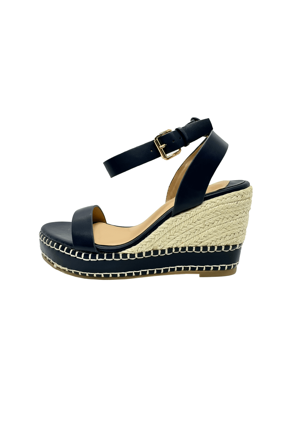 Eryk leather wedge espadrilles on sale