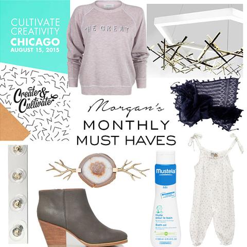Morgan's Monthly Must-Haves: August