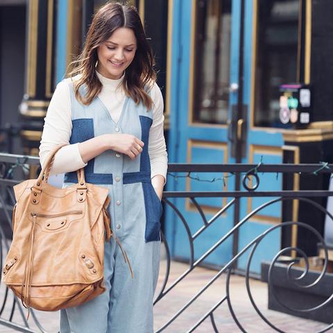 BWL's Parker Denim Jumpsuit Seen on House of Harper