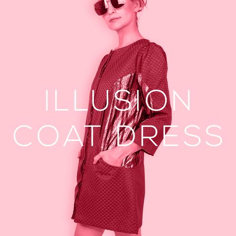 The Illusion Coat Dress