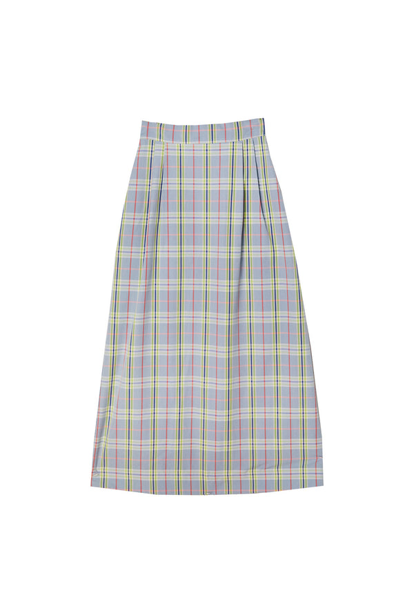SAMPLE - Hostess Skirt - Pastel Plaid