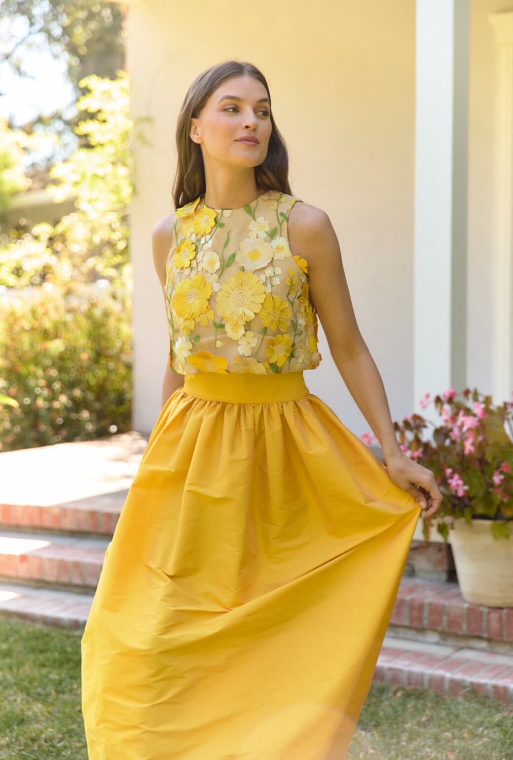 Audrey Top - Floral Lace XXS