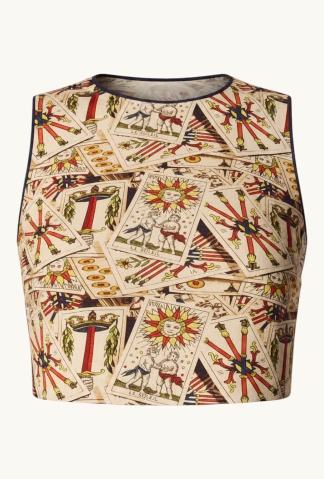 Audrey Top Longline - Tarot Card