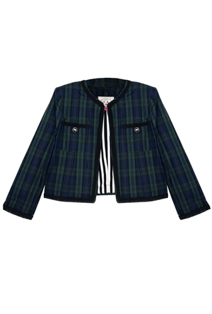 SAMPLE -BURU x Mary Orton Everyday Blazer - Blackwatch