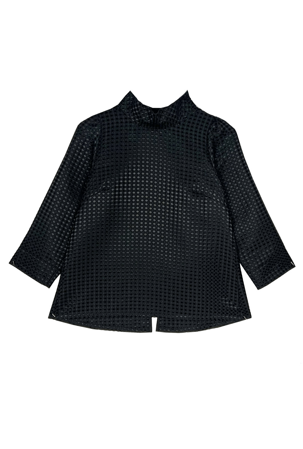 BURU x Mary Orton Mod Top  - Black Dot