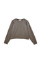 BURU x Val Everyday Pullover - Taupe & Black Knit