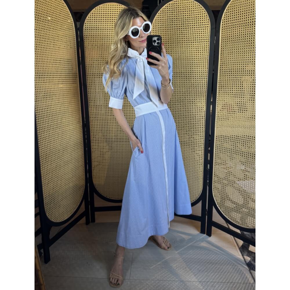 blue gingham dress princess polly Dirst One Shoulder Set | Blue Gingham | Womens
