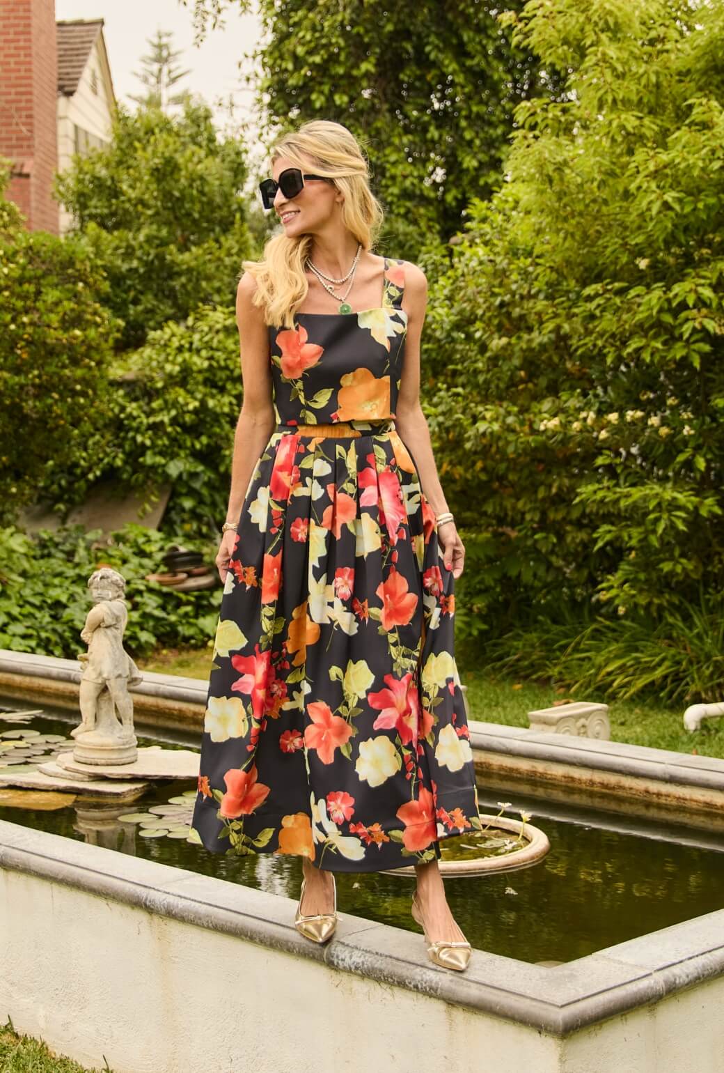 Bella Bustier - Hibiscus