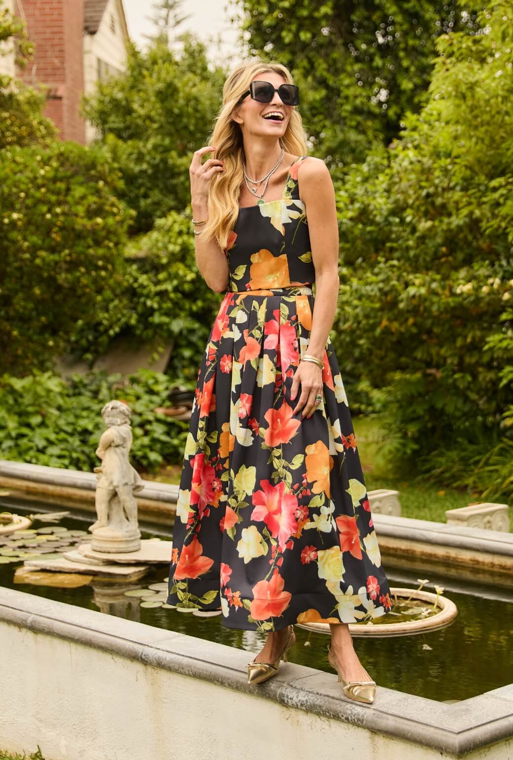 Bella Bustier - Hibiscus