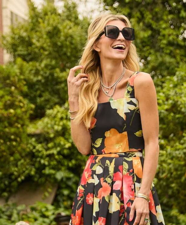 Bella Bustier - Hibiscus