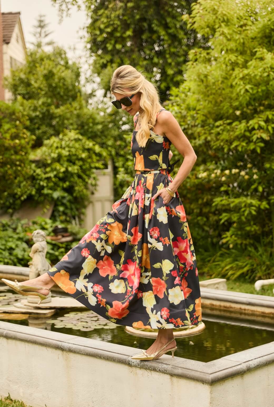 Bella Bustier - Hibiscus