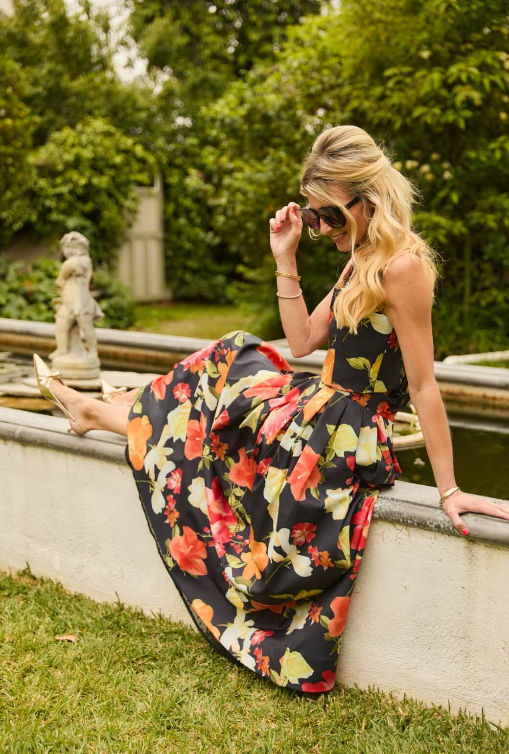 Bella Bustier - Hibiscus