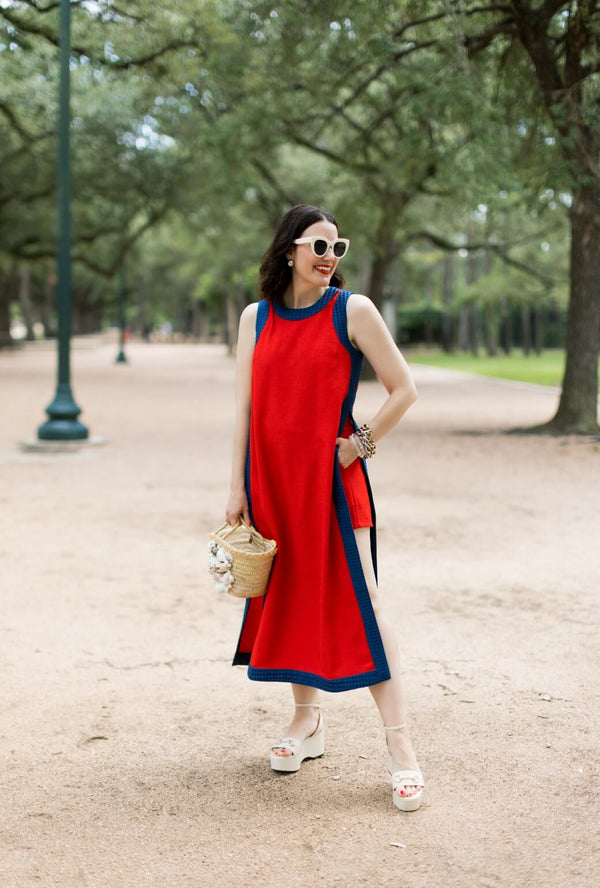 Buru x Val Bermuda Set - Red