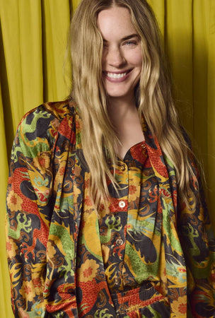 Big Bow Blouse Imperial Dragon