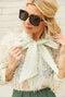 Big Bow Blouse - Mint Bows
